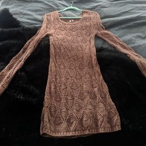 Frenchie sweater dress